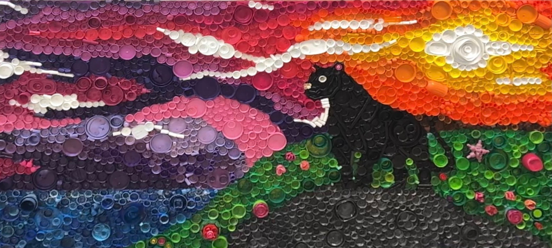 The Hopeful Panther Mural