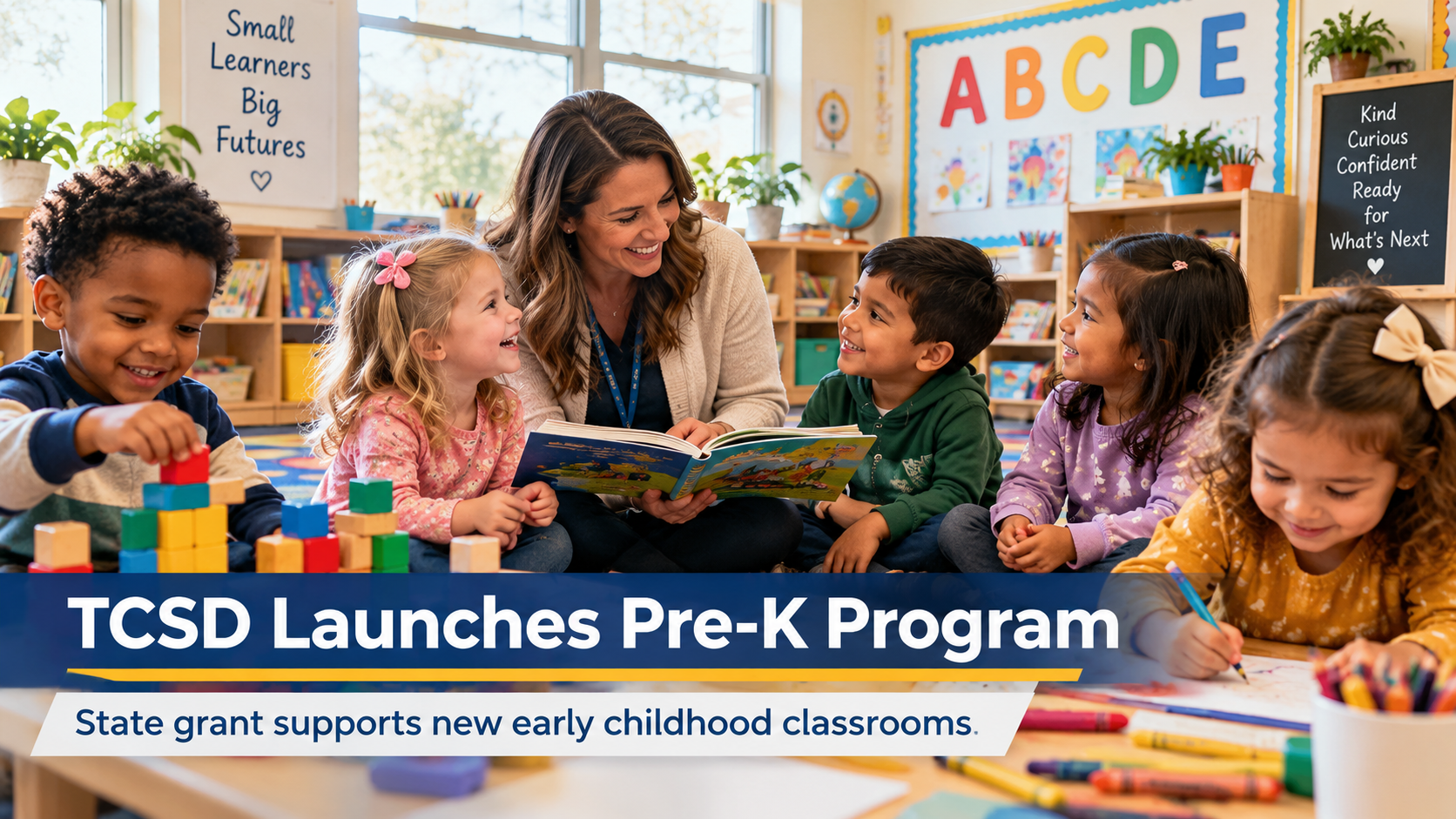 TCSD Launches New Pre-K Program