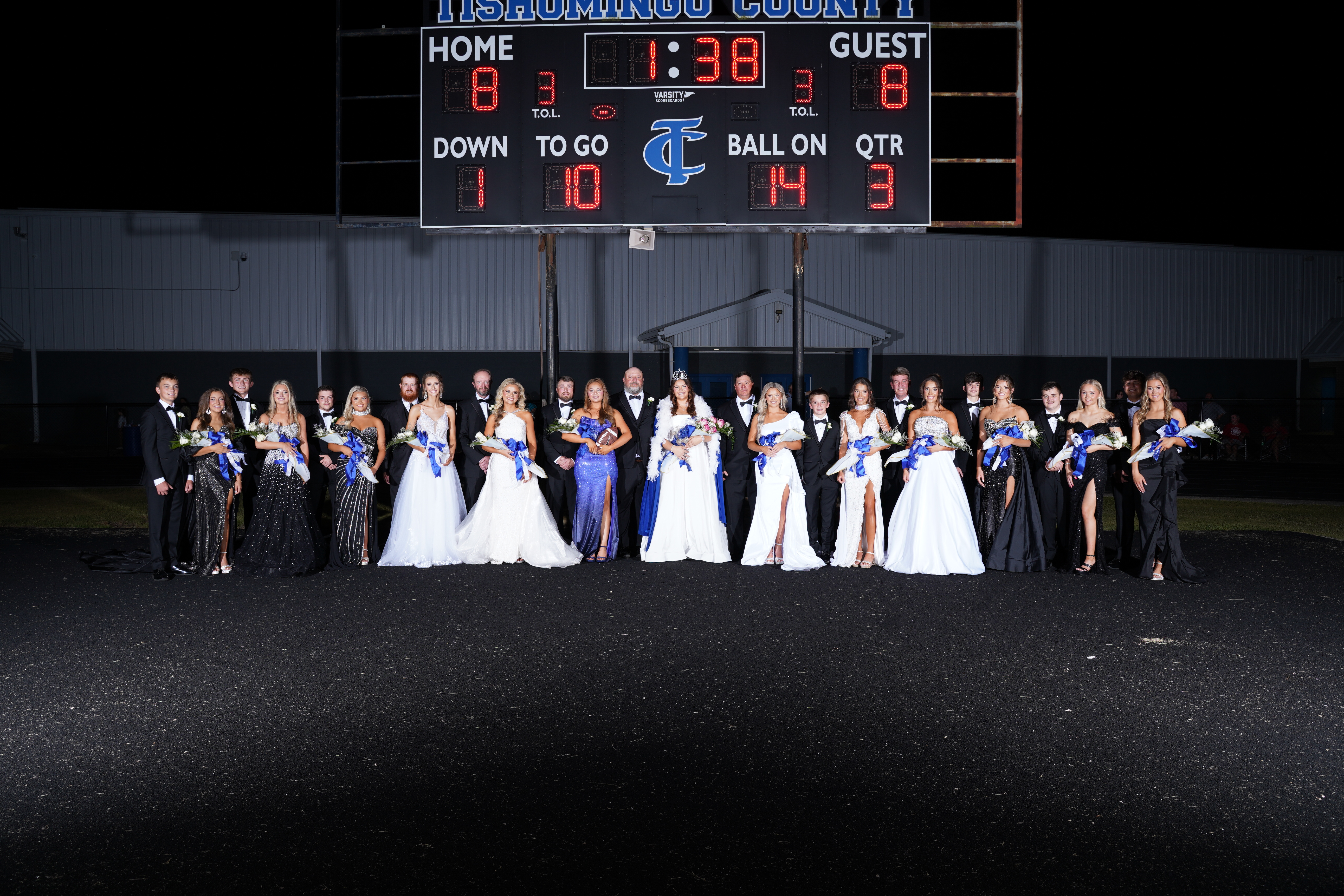 TCHS Homecoming Court