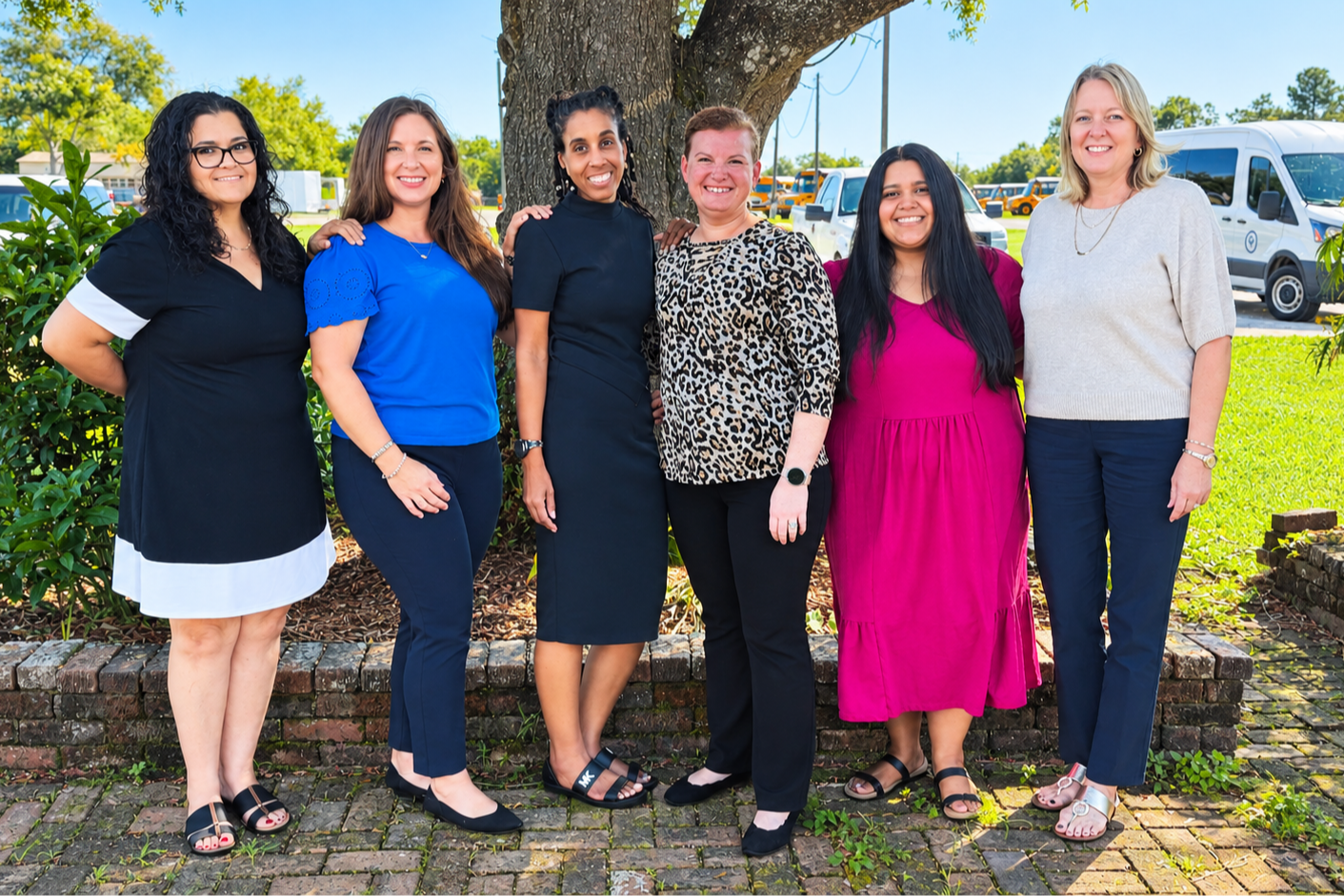 picture of HR staff smiling