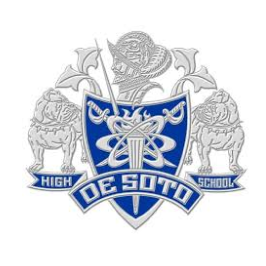 DHS logo, silver crest with bulldog