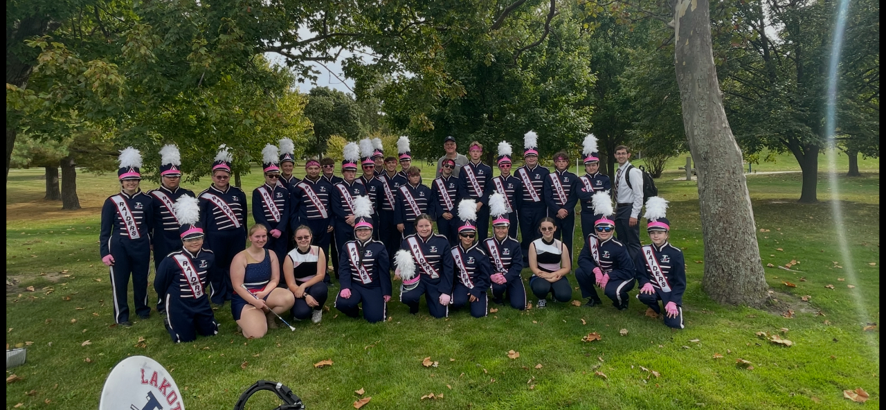 The Lakota marching band marched in the Oak Harbor Apple Festival. The band did a great job!
