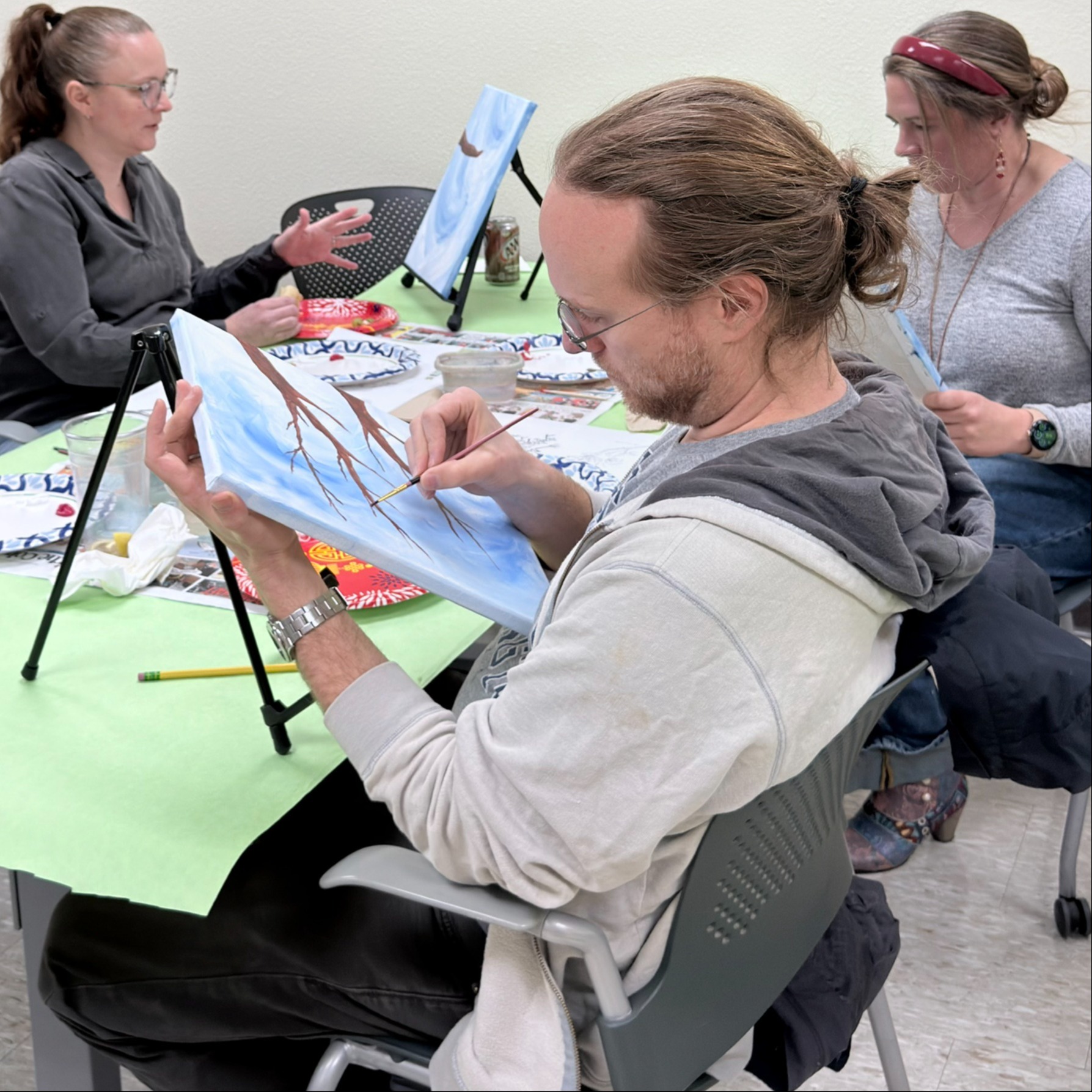 Art Nook Teachers Paint Night 