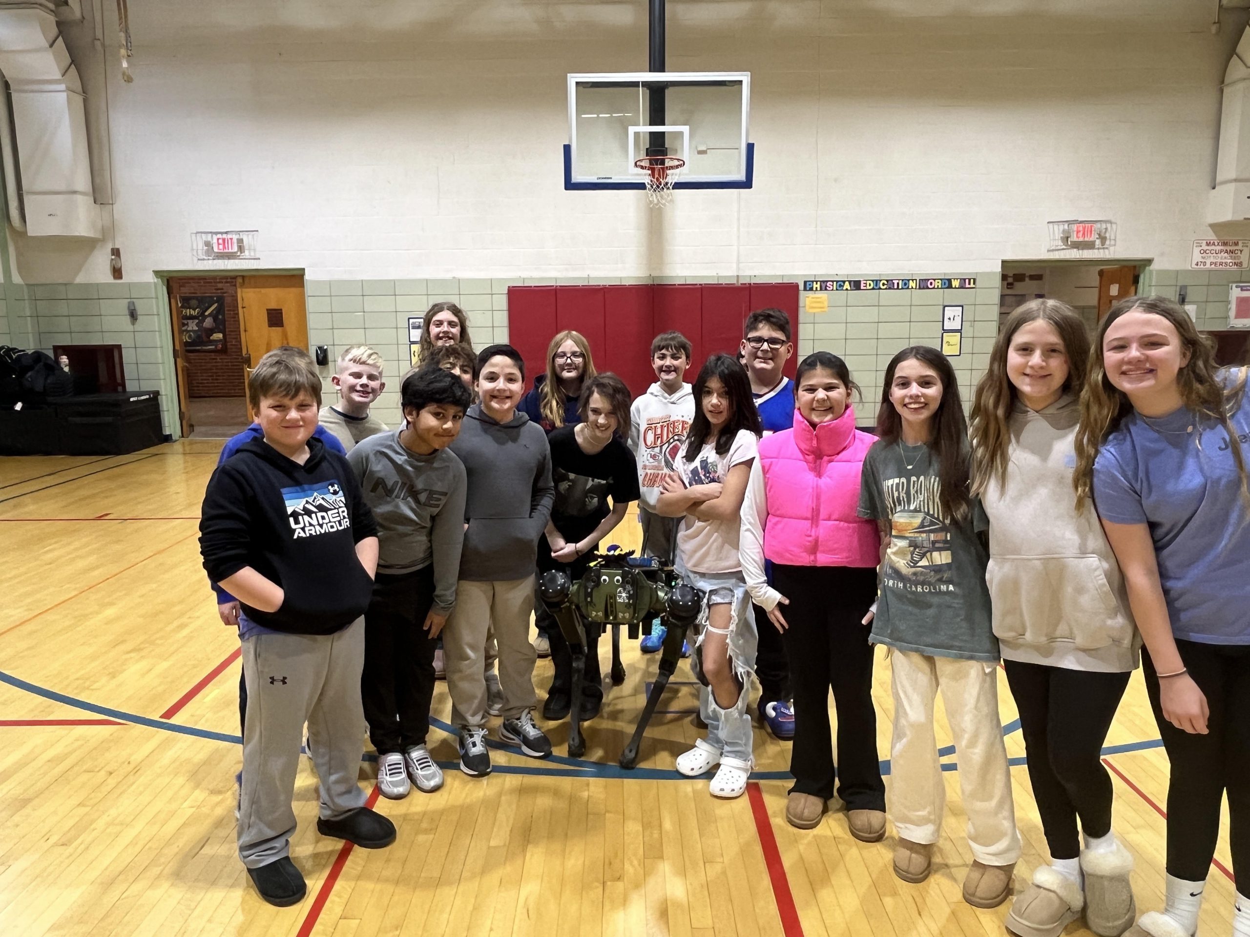 Hughes Students and Staff