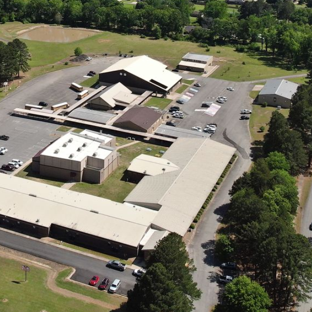 Ariel picture of perryville high school