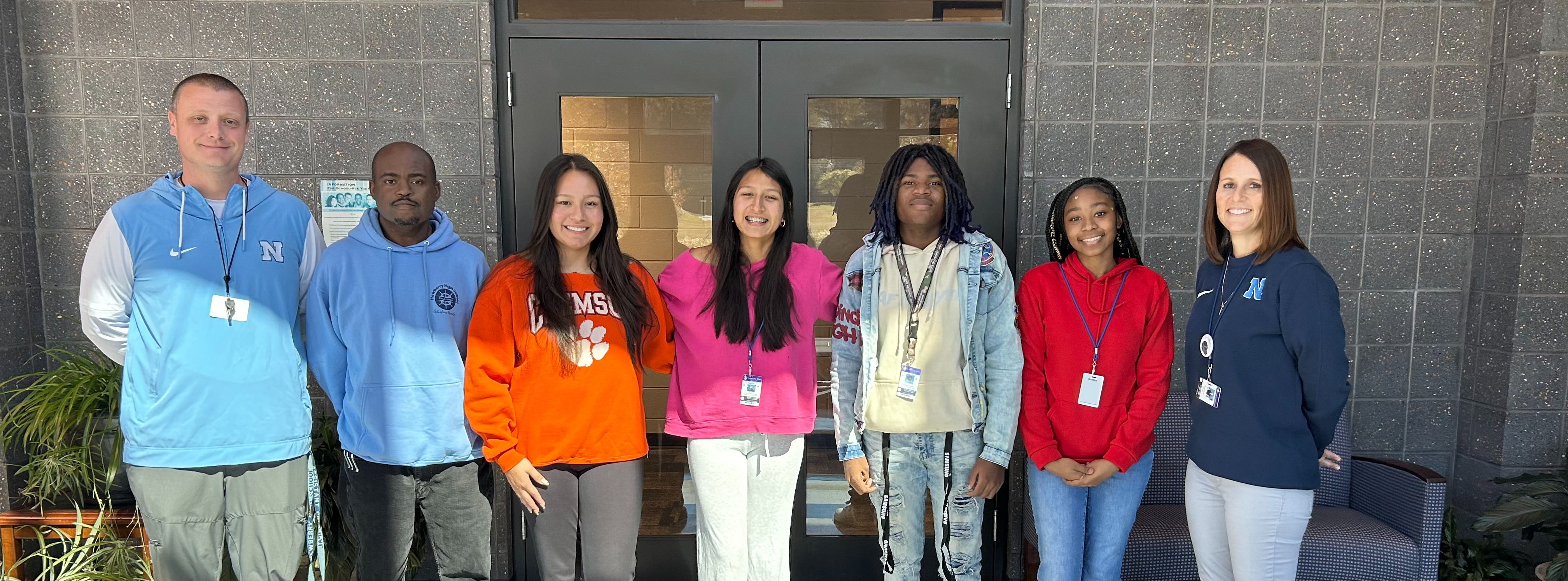 Students of the Month: Freshman: Kentedric Williams Sophomore: Ashley Hernandez-Vega Junior: Markayla Good Senior: Jackie Hernandez-Vega