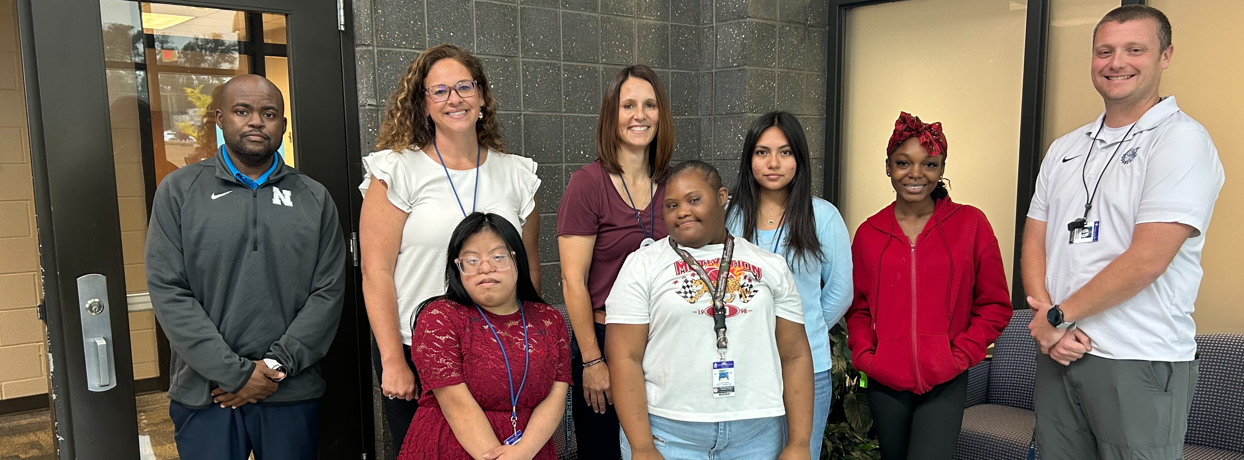 Students of the Month:   An'Niua Caldwell,  Tamar Lopez-Jiminez,  Jazmin Vazquez, Amaria Mathis