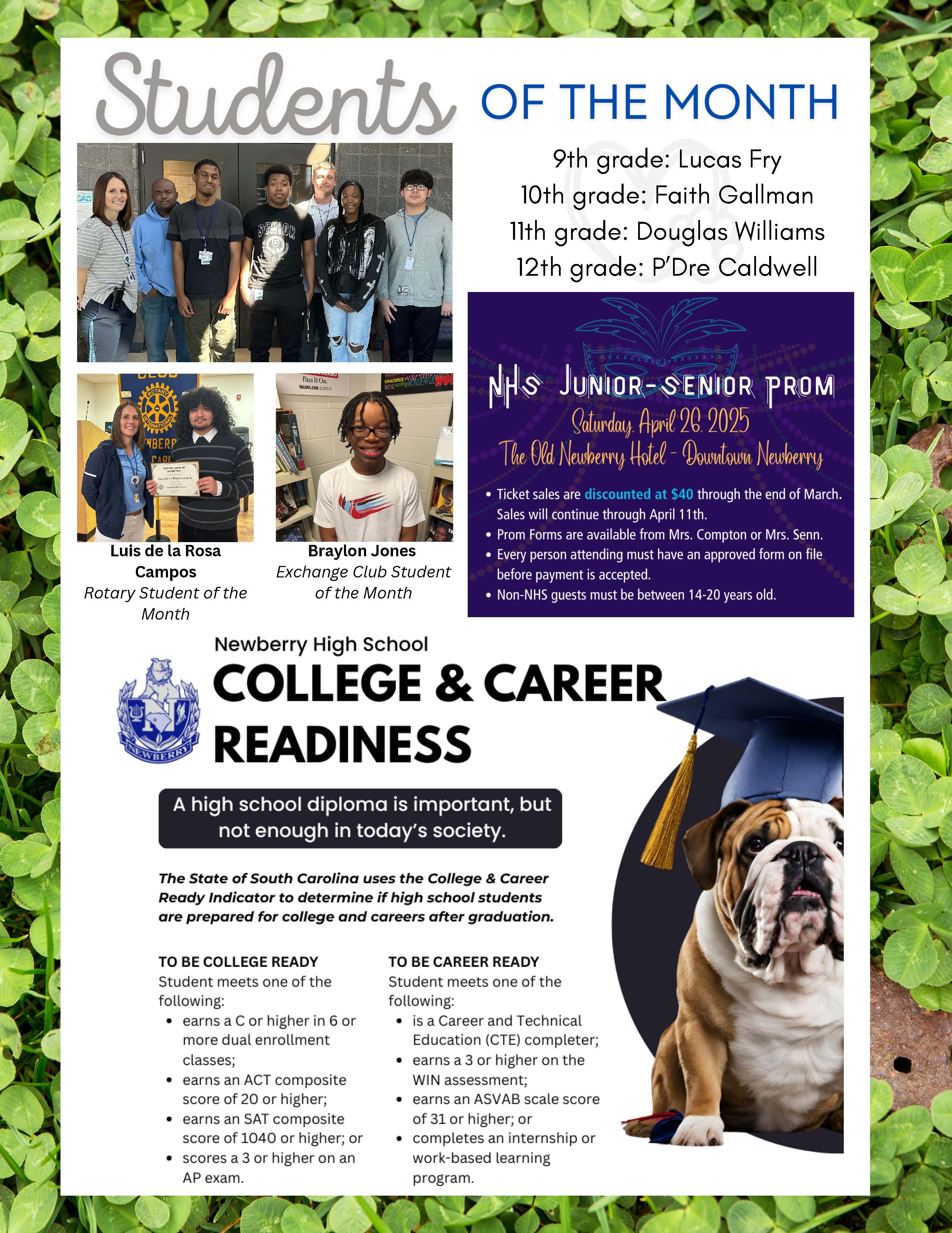 Bulldog Weekly Newsletter Page 2