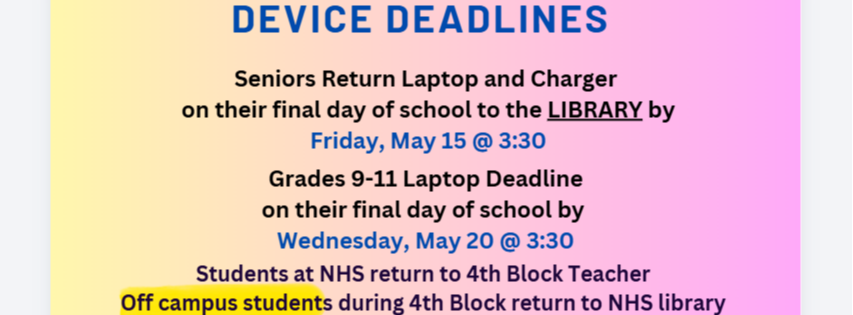 Device Deadlines