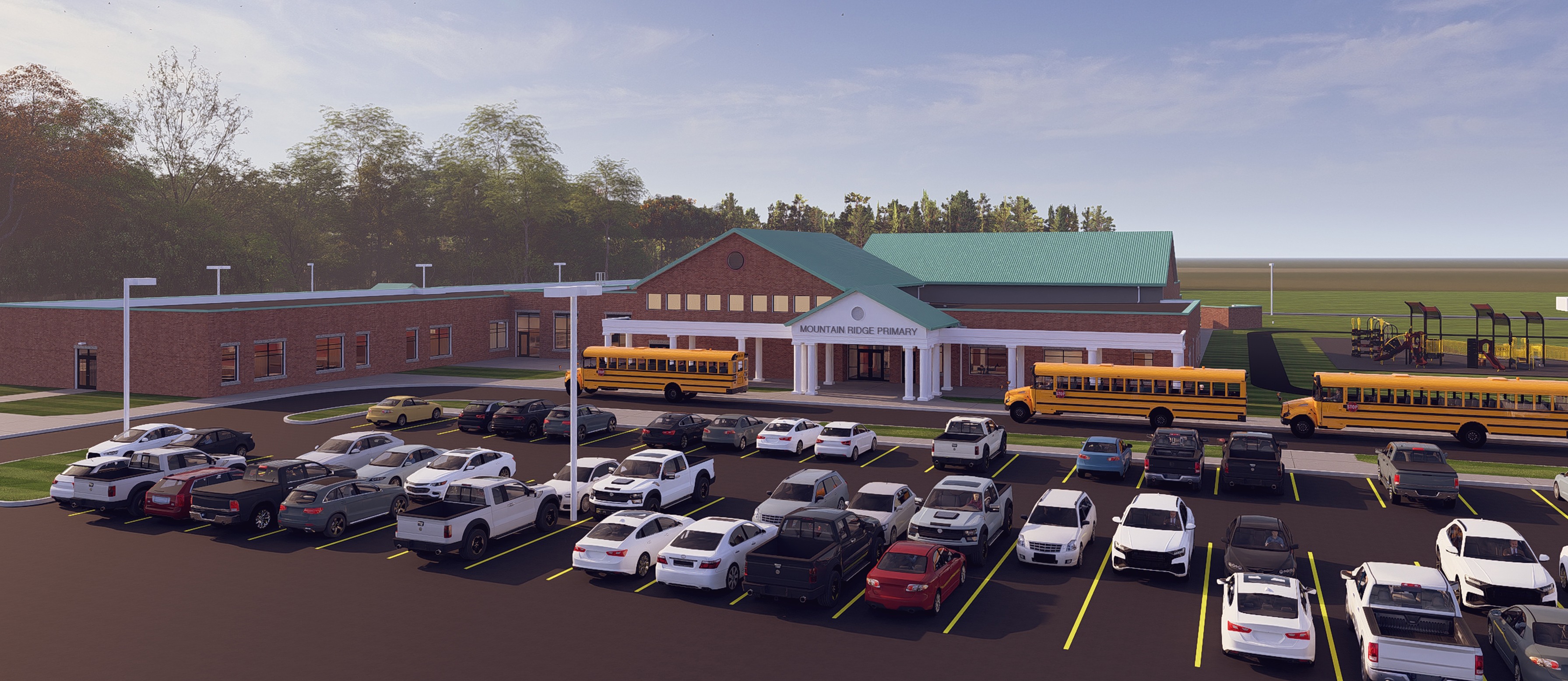 image of mountain ridge primary school