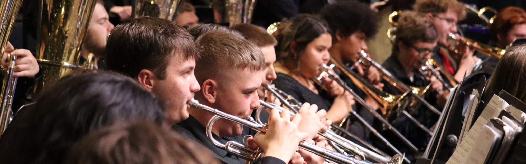 School Band students