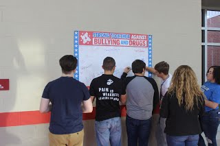 SADD Members doing their activities