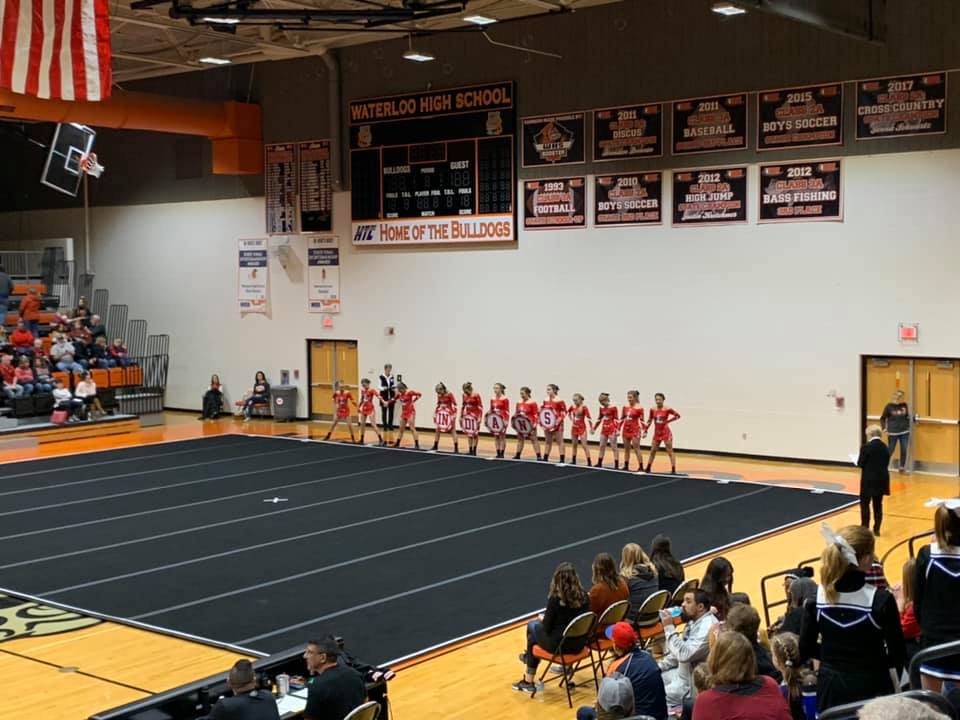 First Comp of the year. Great job ladies!