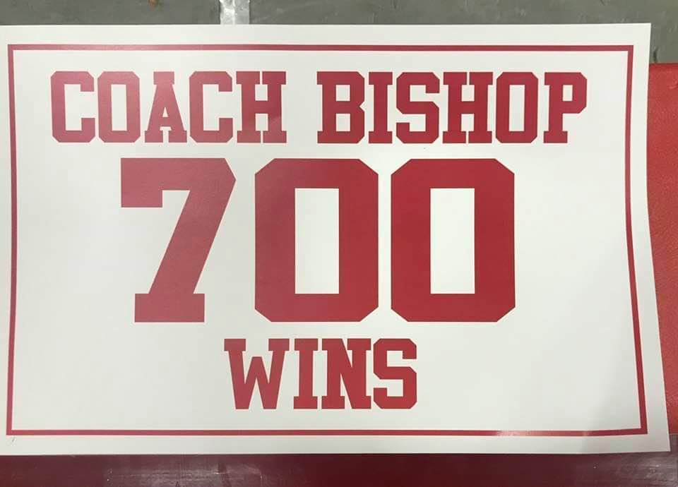 Coach Bishop 700 Wins