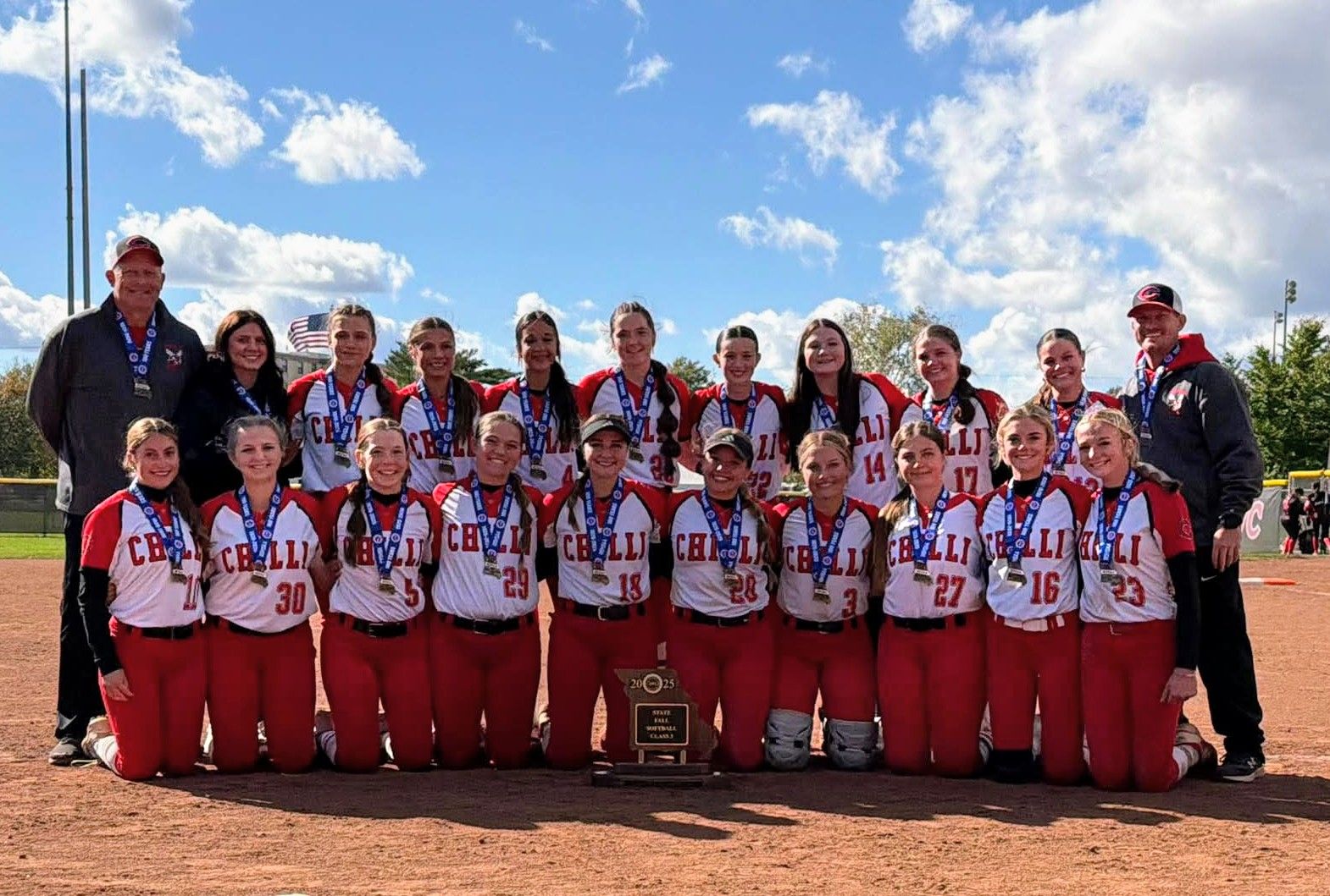 CHS Softball Class 3 State Champions!