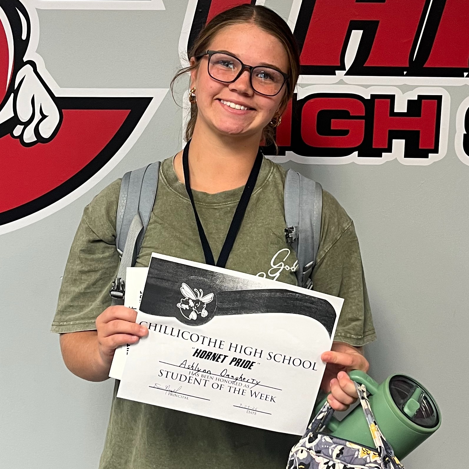 Ashylnn Daugherty  - Student of the Week