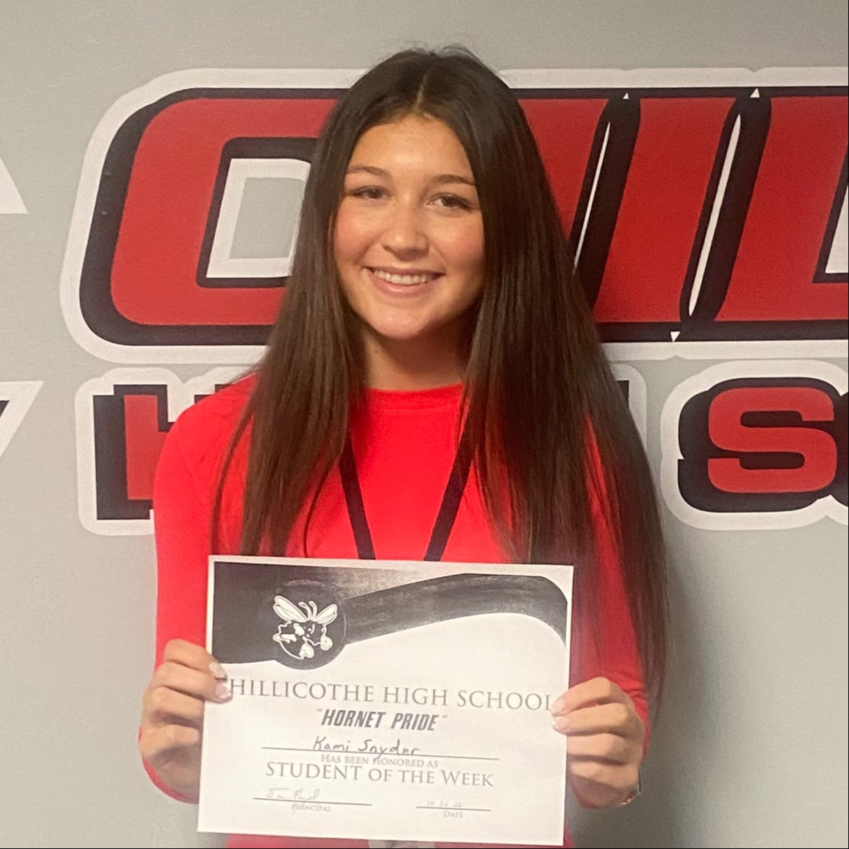 Kami Snyder  - Student of the Week