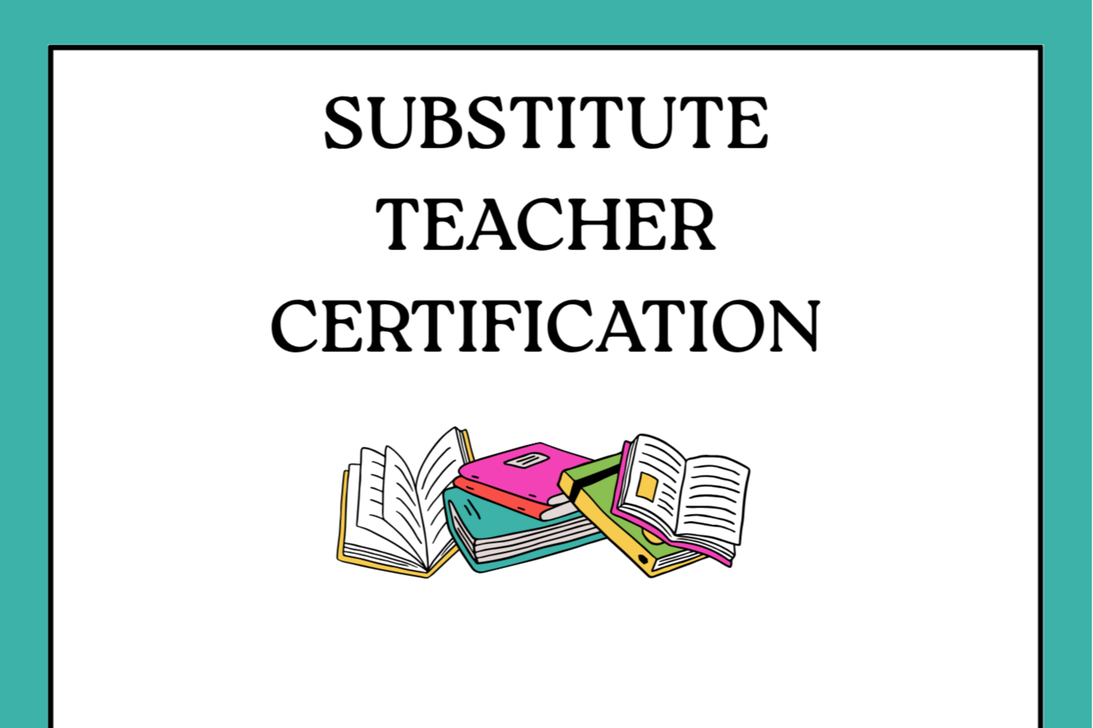 Click here for more information about CESA 4's Substitute Teacher Certification Program