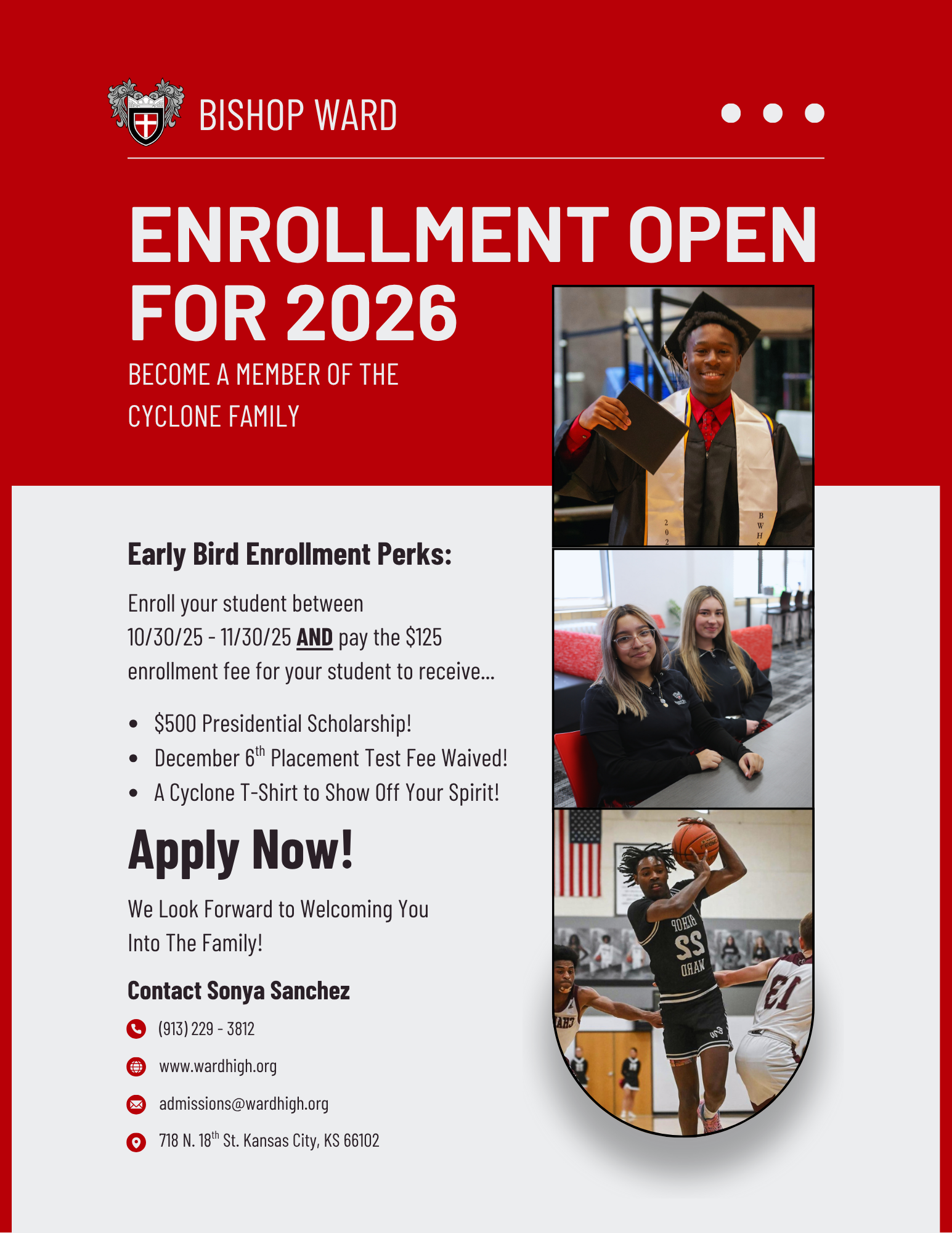 Early Bird Enrollment