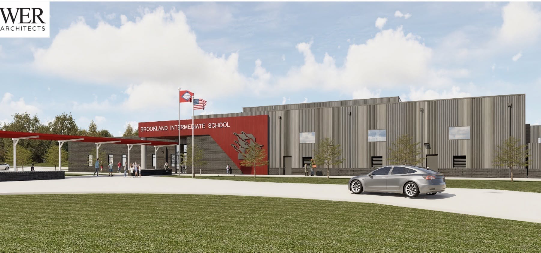 building architectural rendering