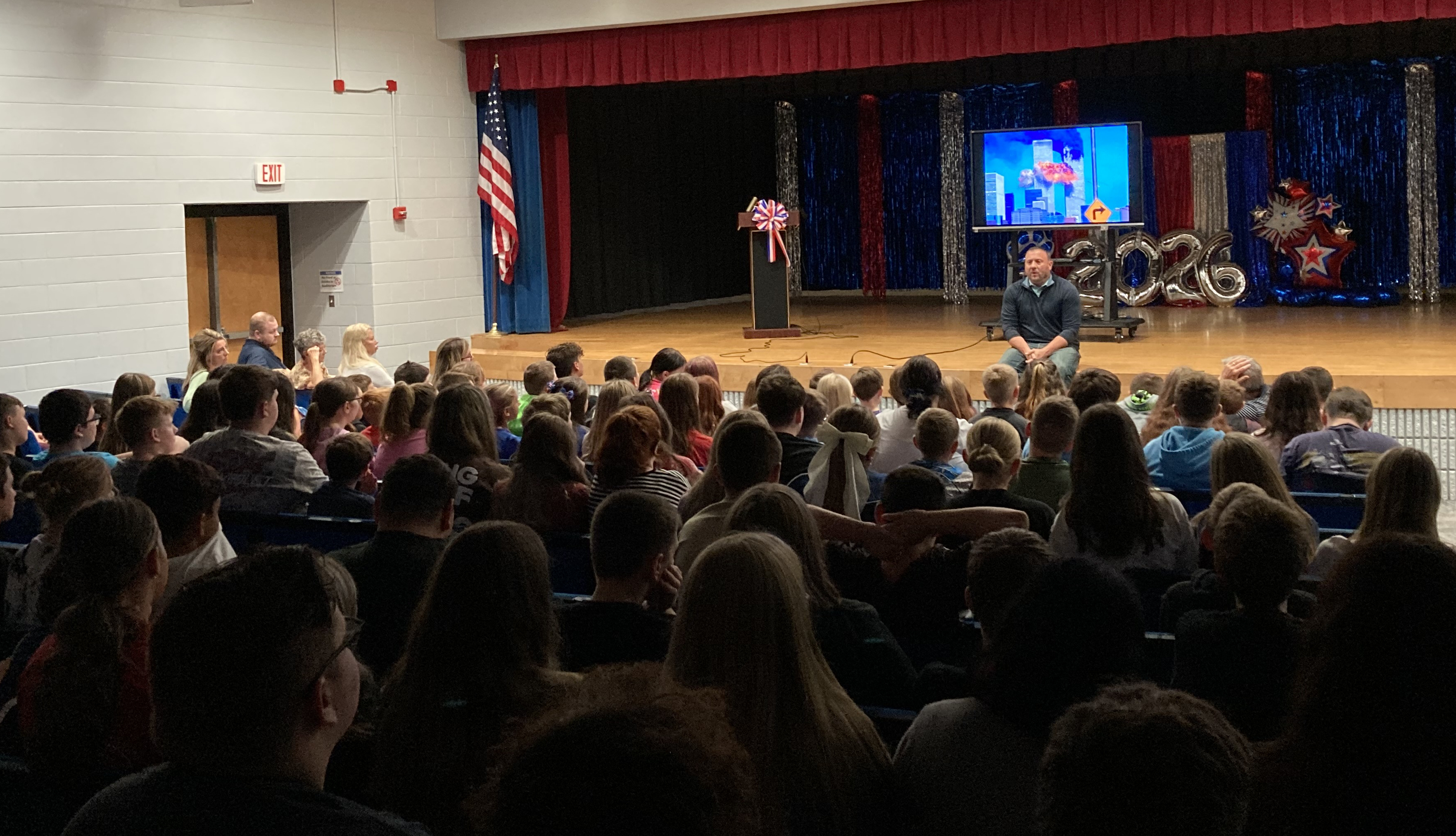 Picture of September 11 assembly.
