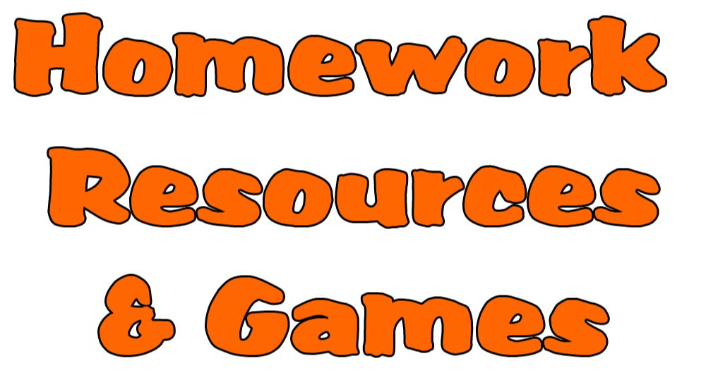 Homework resources & games