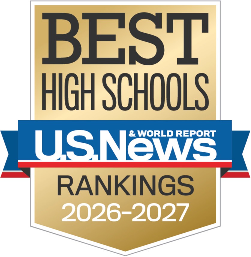 Best High Schools U.S. News & World Report - National 2026-27 badge.