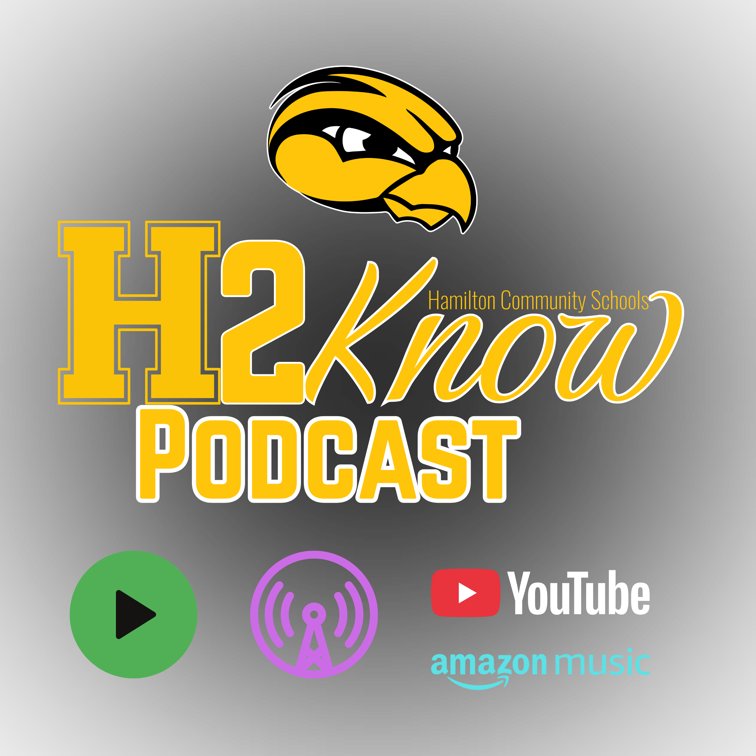 H2Know Podcast logo.