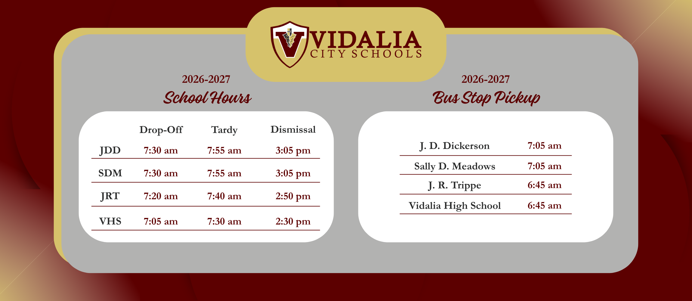 School Hours