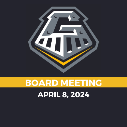 April Board meeting