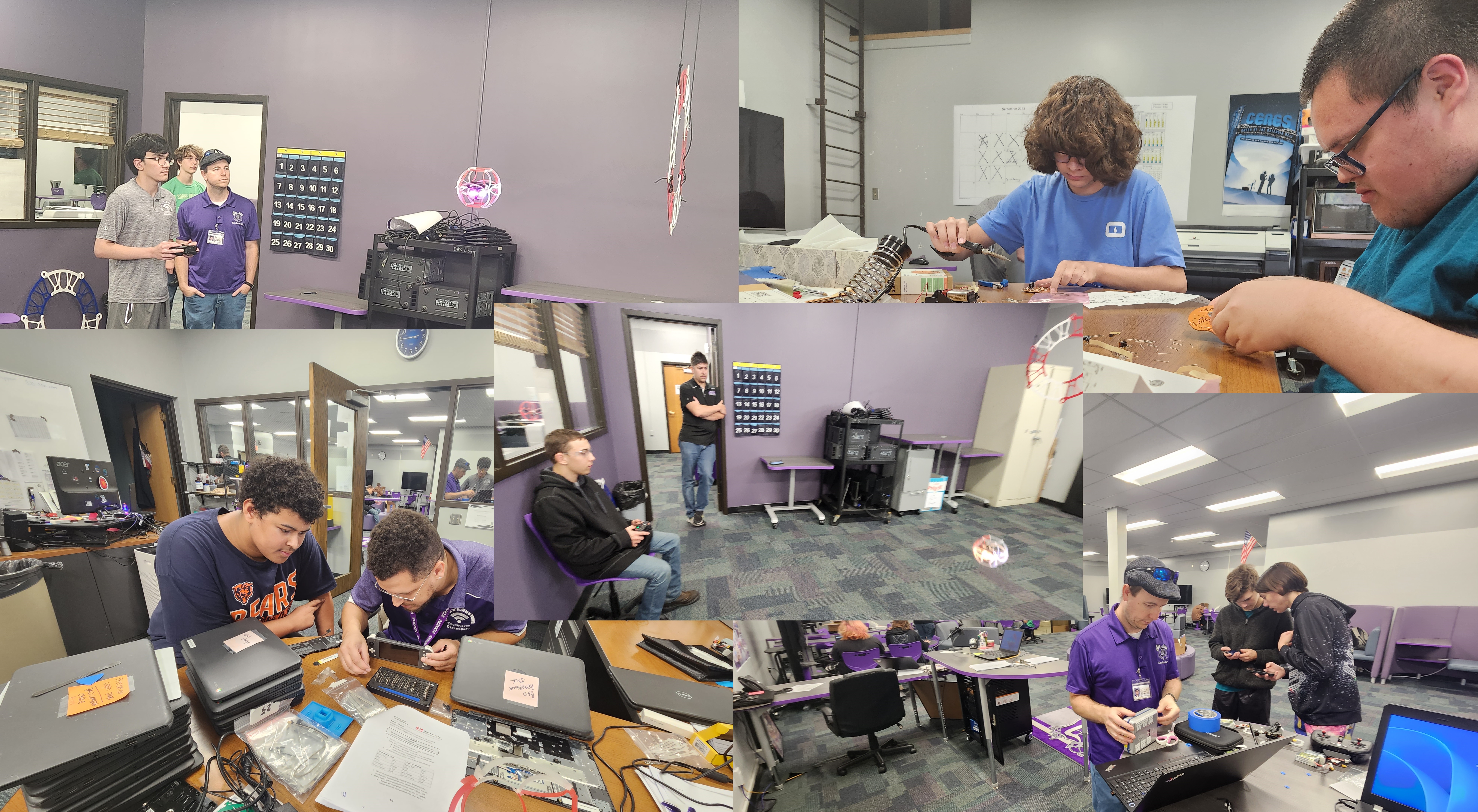 Computer Club Collage