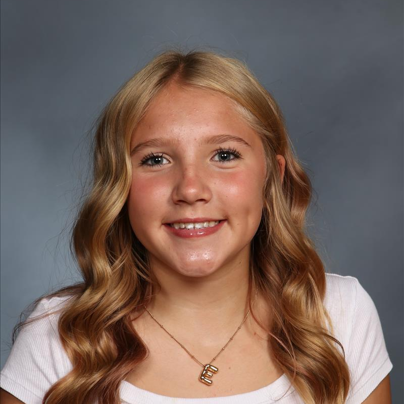 Emma Nicklaus student of the month photo