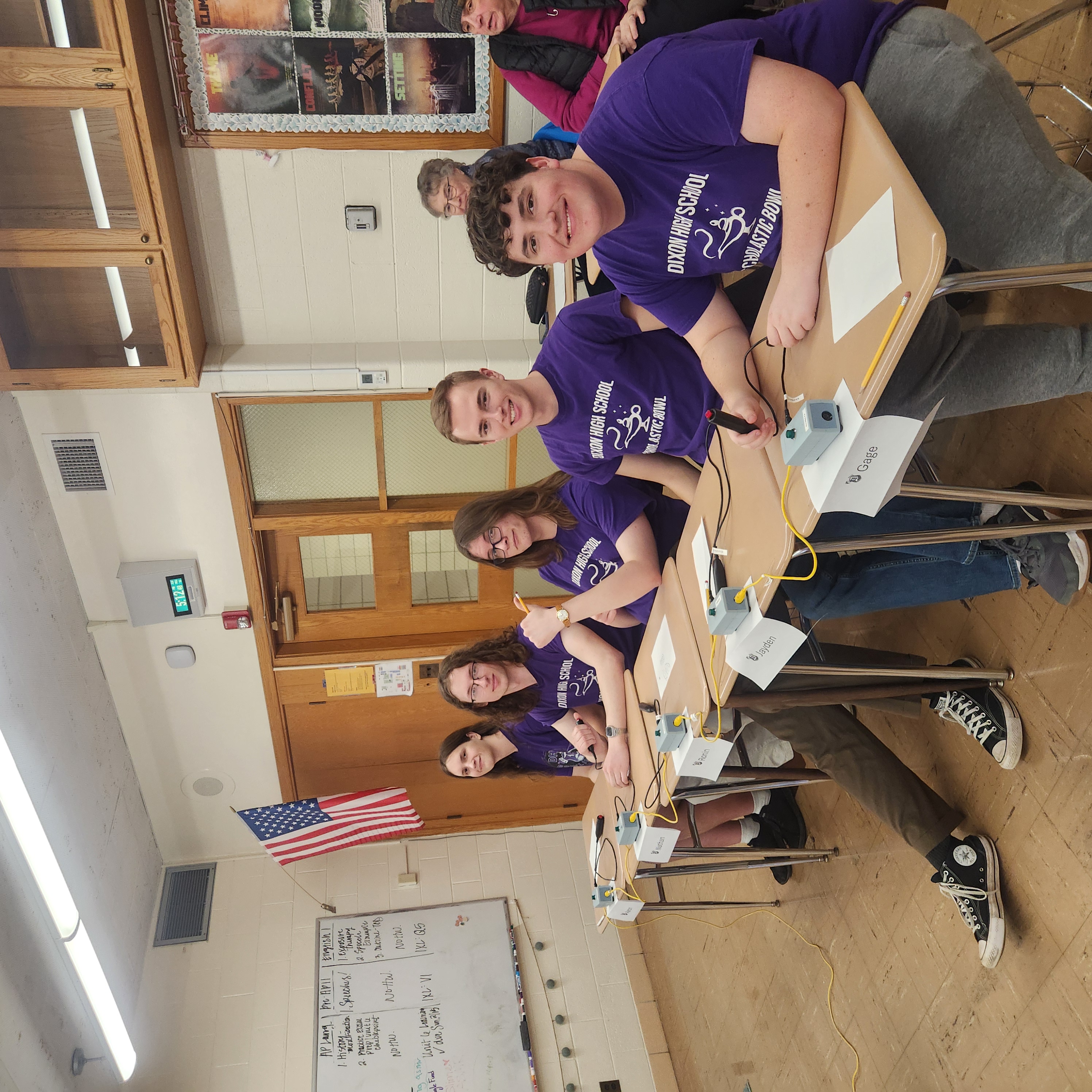 DHS Scholastic Bowl team