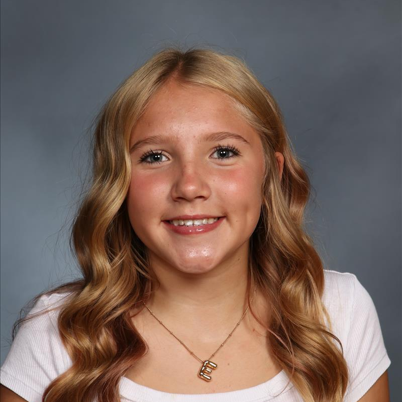 Emma Nicklaus student of the month photo