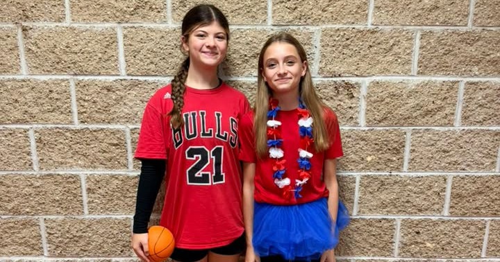 RMS Students smiling for camera
