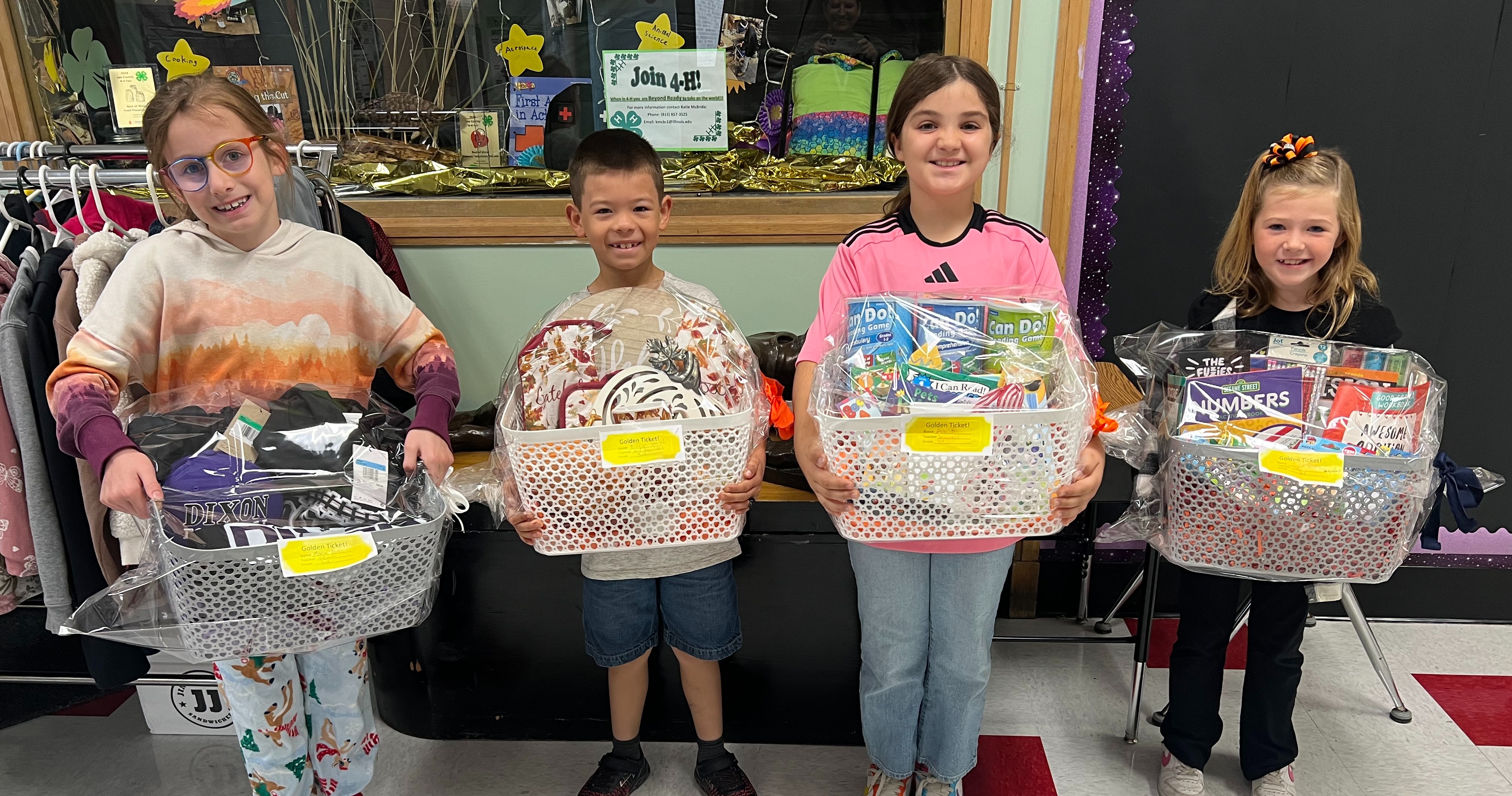 Penny Carnival gift basket winners