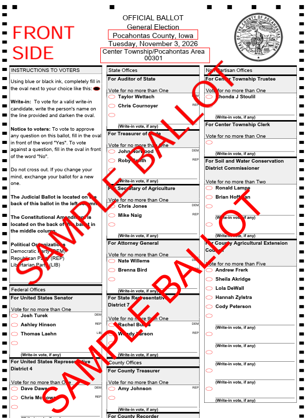 Sample Ballot