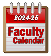 Link to Current Faculty Calendar