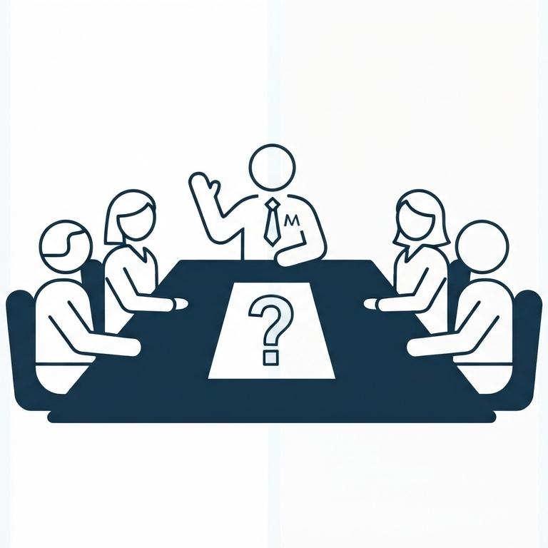 School Board around table