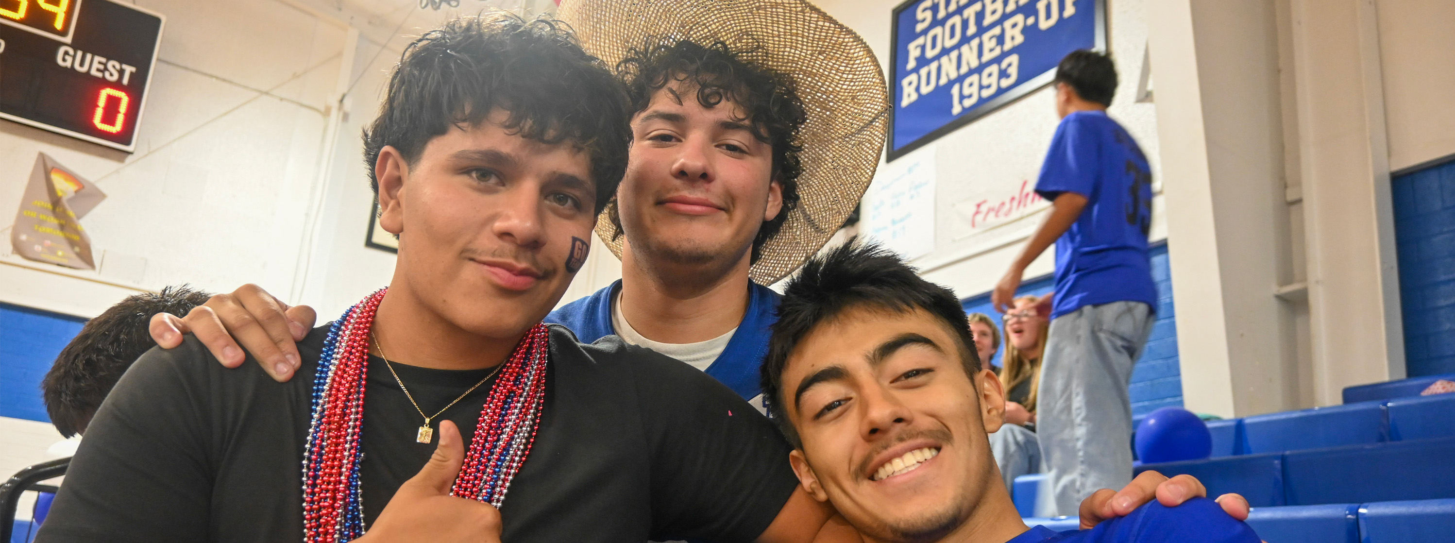 Boys smiling for picture