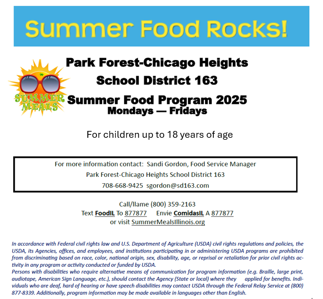 Summer Meals Program 2025