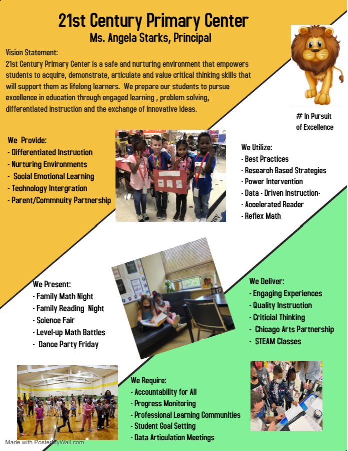 21ST CENTURY PRIMARY CENTER AT-A-GLANCE