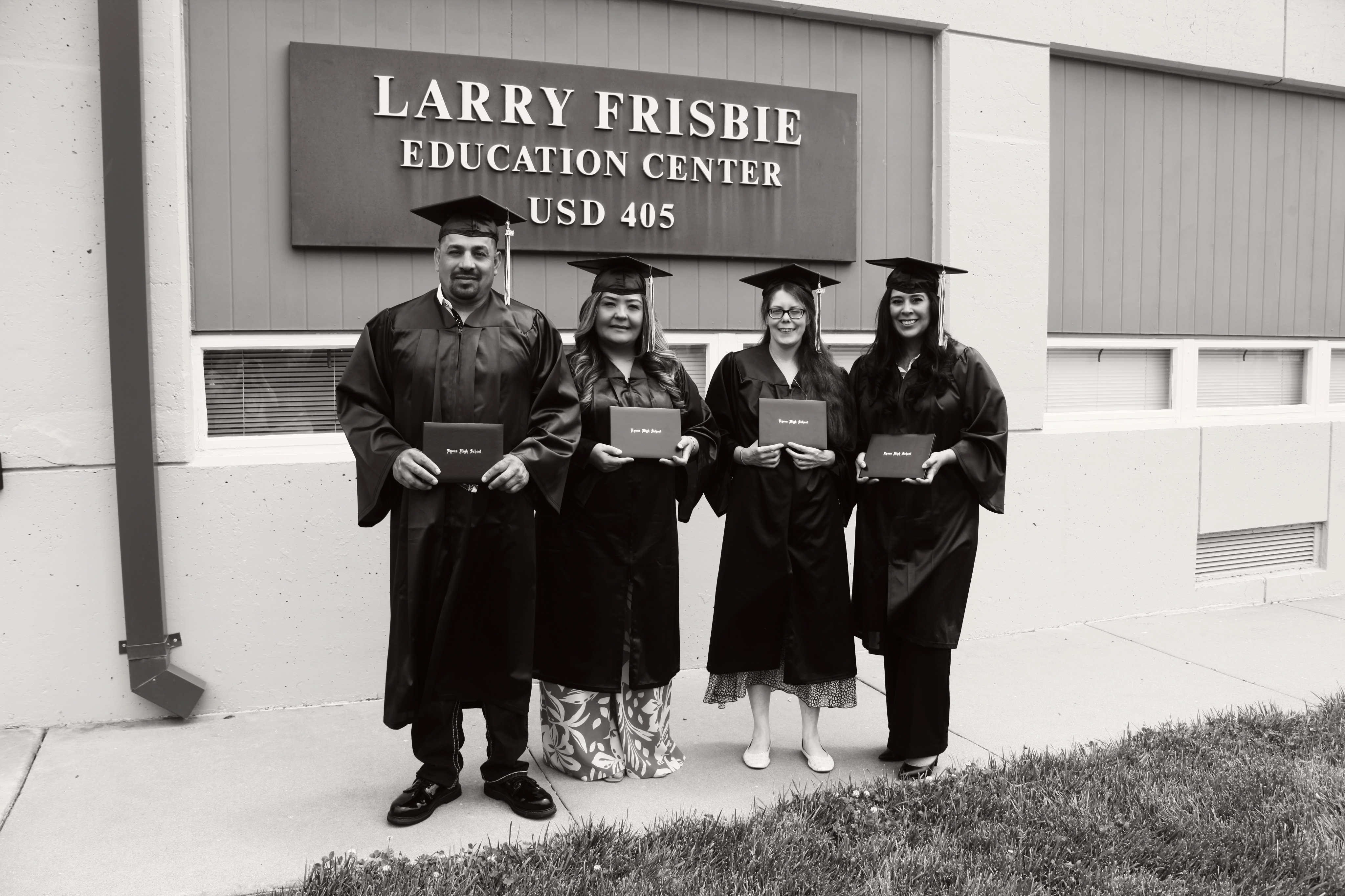 Graduating Class Of 2024 in order: Graduates of 2024: Jose Reyes, Alicia Villanueva, Sarah Bruno, Cecilia Bejarano