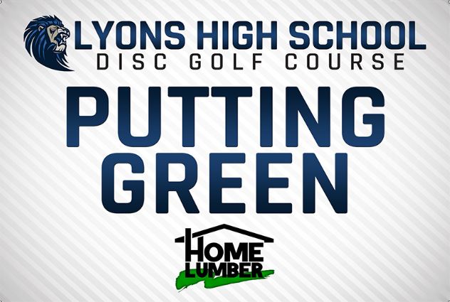 Lyons High School Putting Green