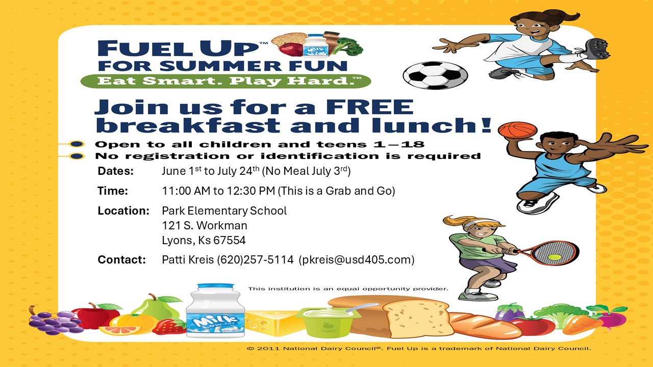 Summer Food Flyer