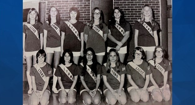 Original LHS Girls Basketball Team from  the 1971-72 Season