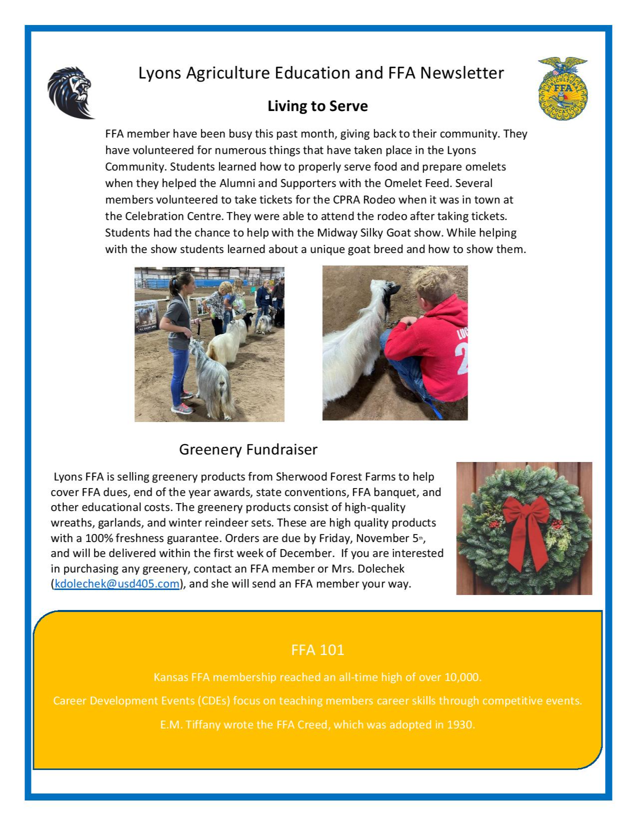 October Newsletter Page 3