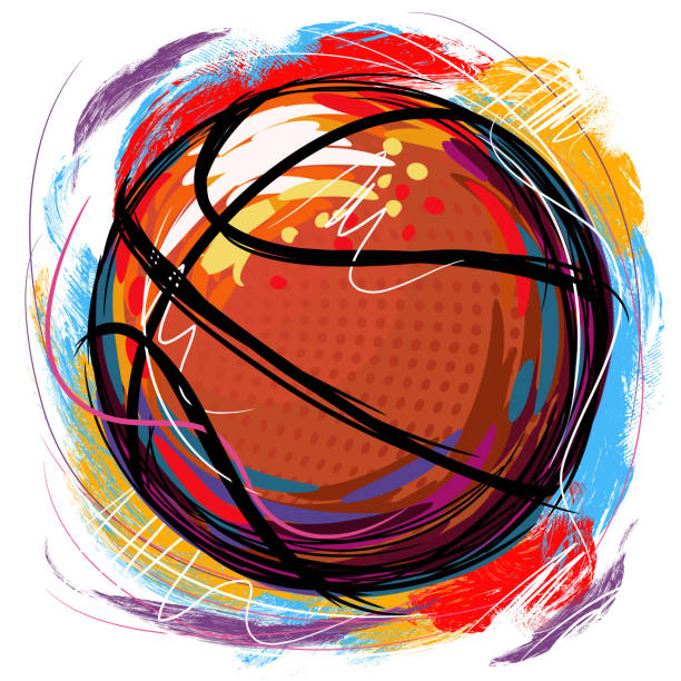  BASKETBALL IN BRIGHT COLORS