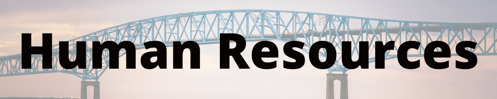 header that reads "human resources"