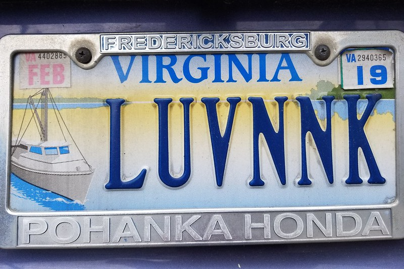 NNK license plate